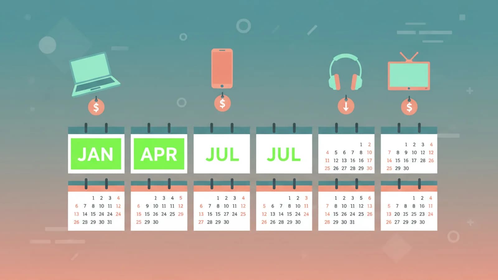 Mejores momentos del año para comprar electrónica barata en España