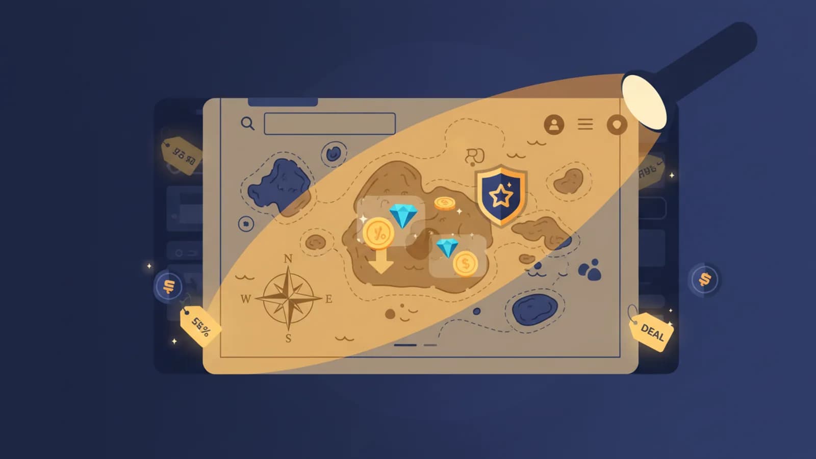 Secciones ocultas para encontrar chollos y ofertas escondidas