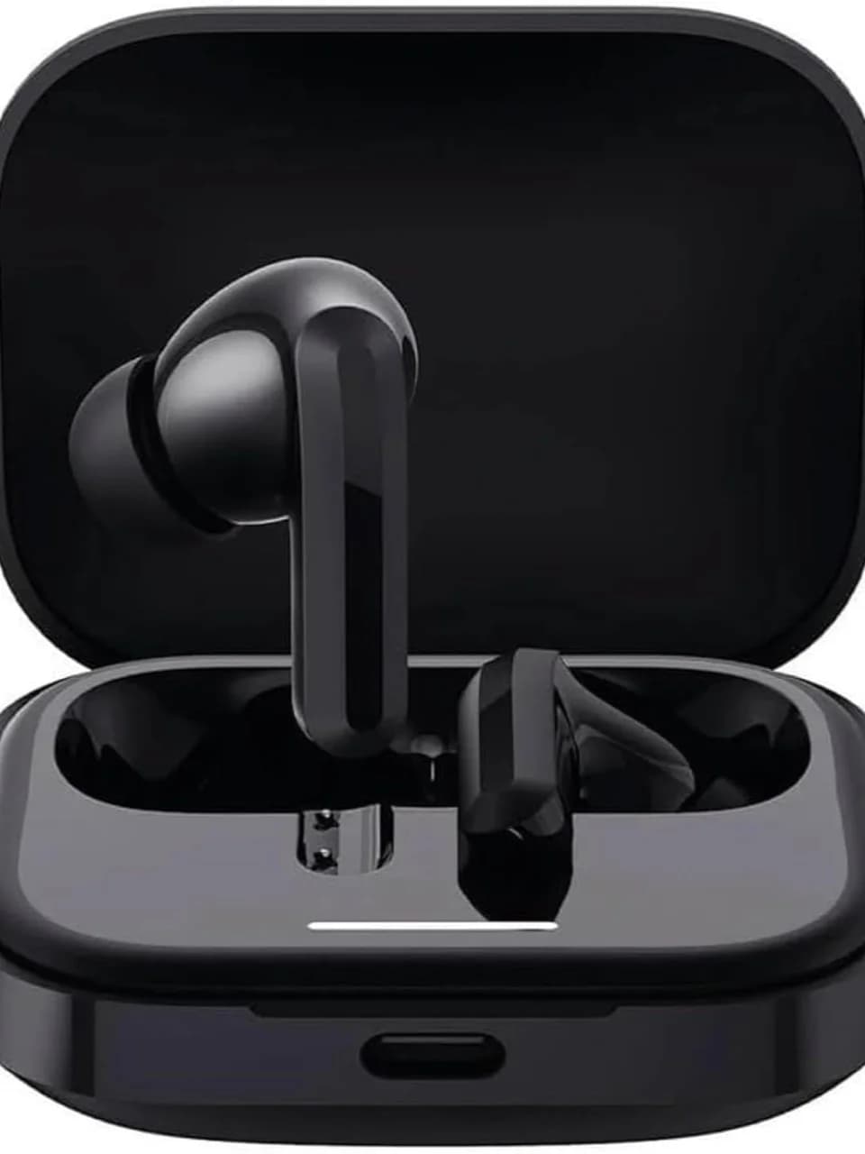 Auriculares Xiaomi Redmi Buds 5 con su estuche de carga