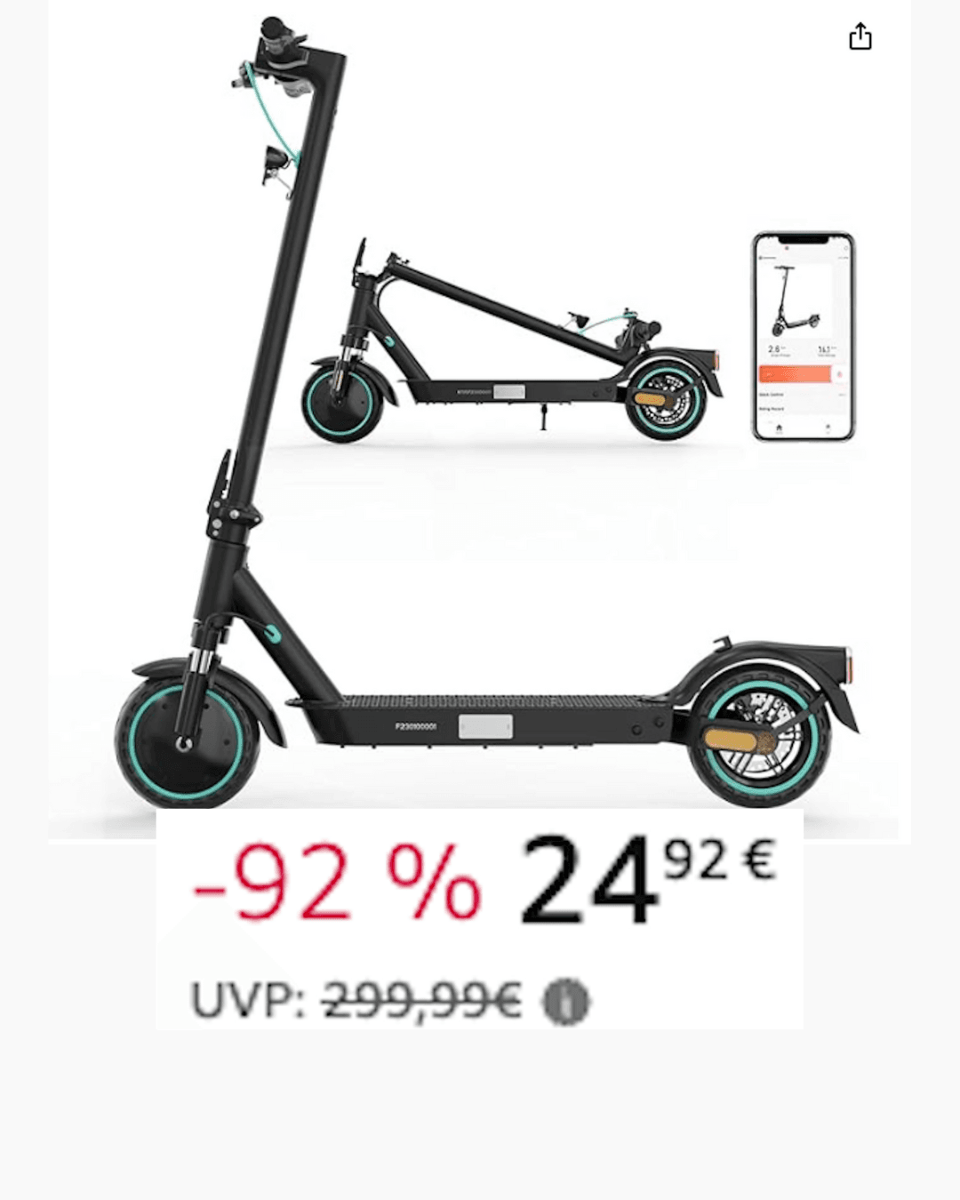 Scooter eléctrico en oferta