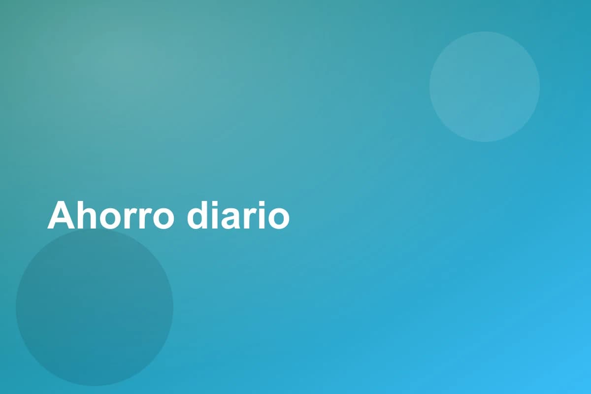 Ahorro diario