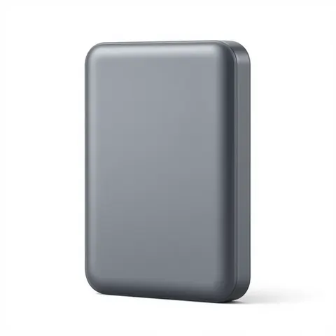 Batería externa gris